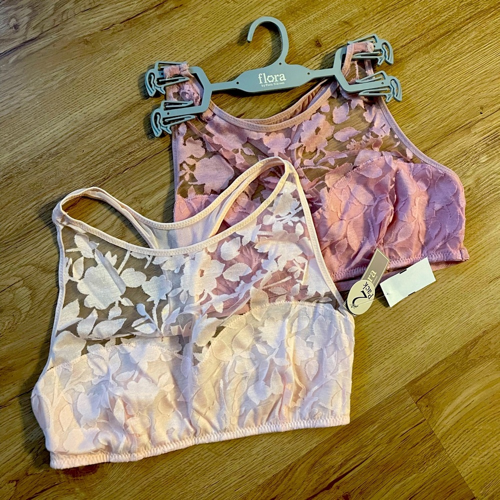 Flora 2 pack Burnout Bralette